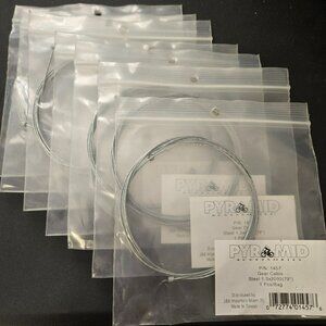 Pyramid Gear Cable 7 Packs Steel 1.3x2000mm 79 inch Universal Bicycle Shift Cabl